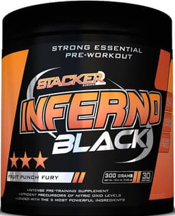 Stacker2 - Inferno Black - Pre-Workout Energy