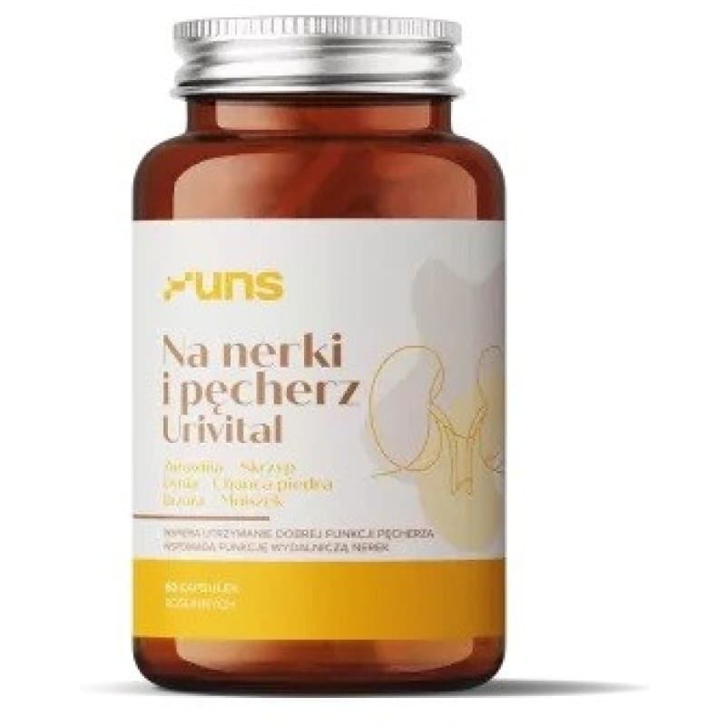 UNS - Urivital - 60 Caps – UNS förpackning