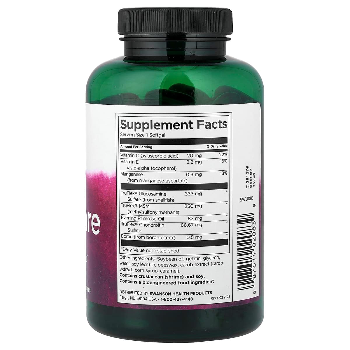 Swanson - Joint Care - 120 Sgels