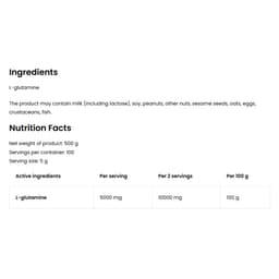 OstroVit - Naturlig Glutamin