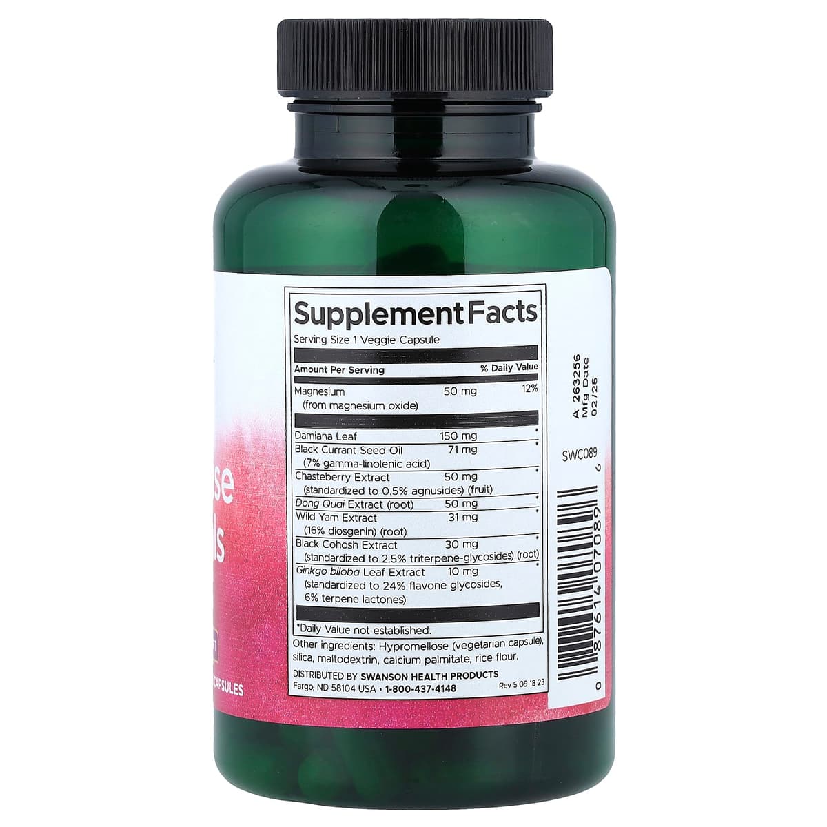 Swanson - Menopause Essentials - 120 Vcaps