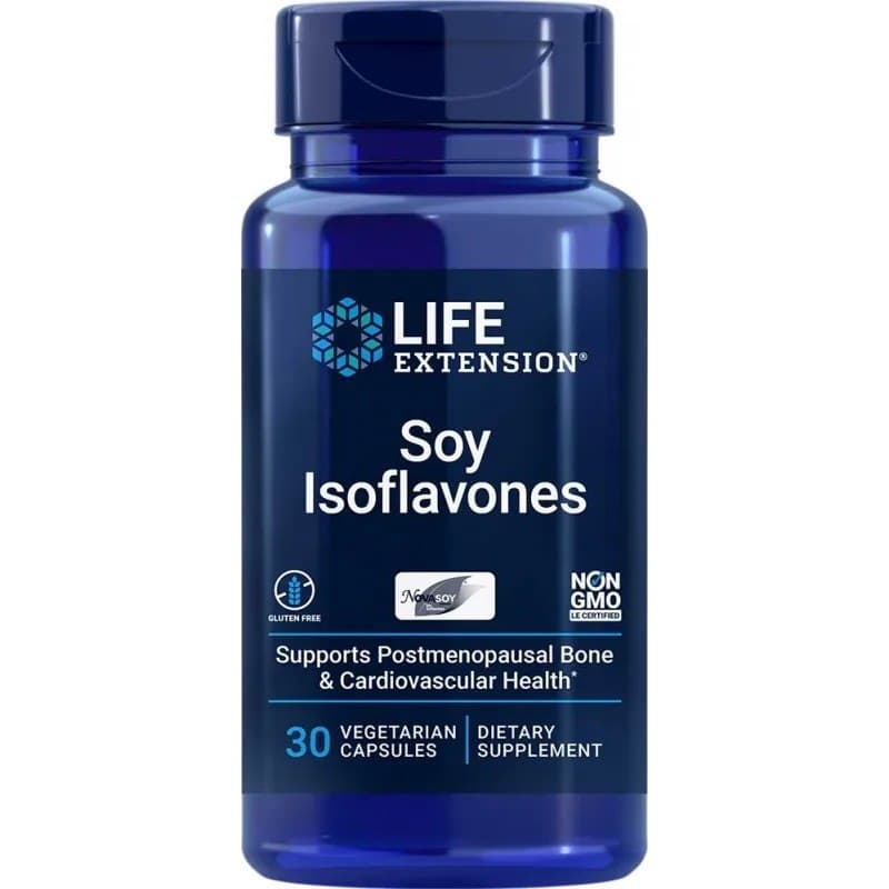 Life Extension - Soy Isoflavones - 30 Vcaps – Life Extension förpackning