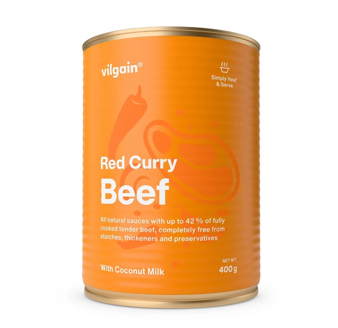 Vilgain - Red Curry Beef - 400g
