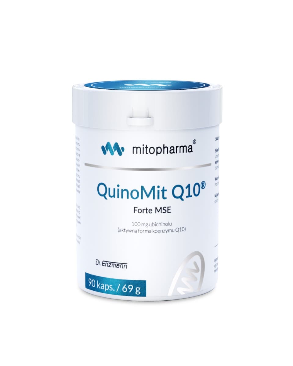 Mitopharma - Coenzyme Q10 Forte - 90 Caps – Mitopharma förpackning