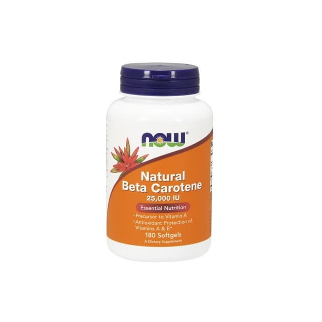 NOW Foods Beta Carotene Natural, 25 000IU – NOW Foods