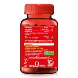 Vitabiotics - Wellkid Marvel Omega-3 - 50 Gummies