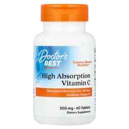 Doctor's Best - High Absorption Vitamin C - 60 Tablets
