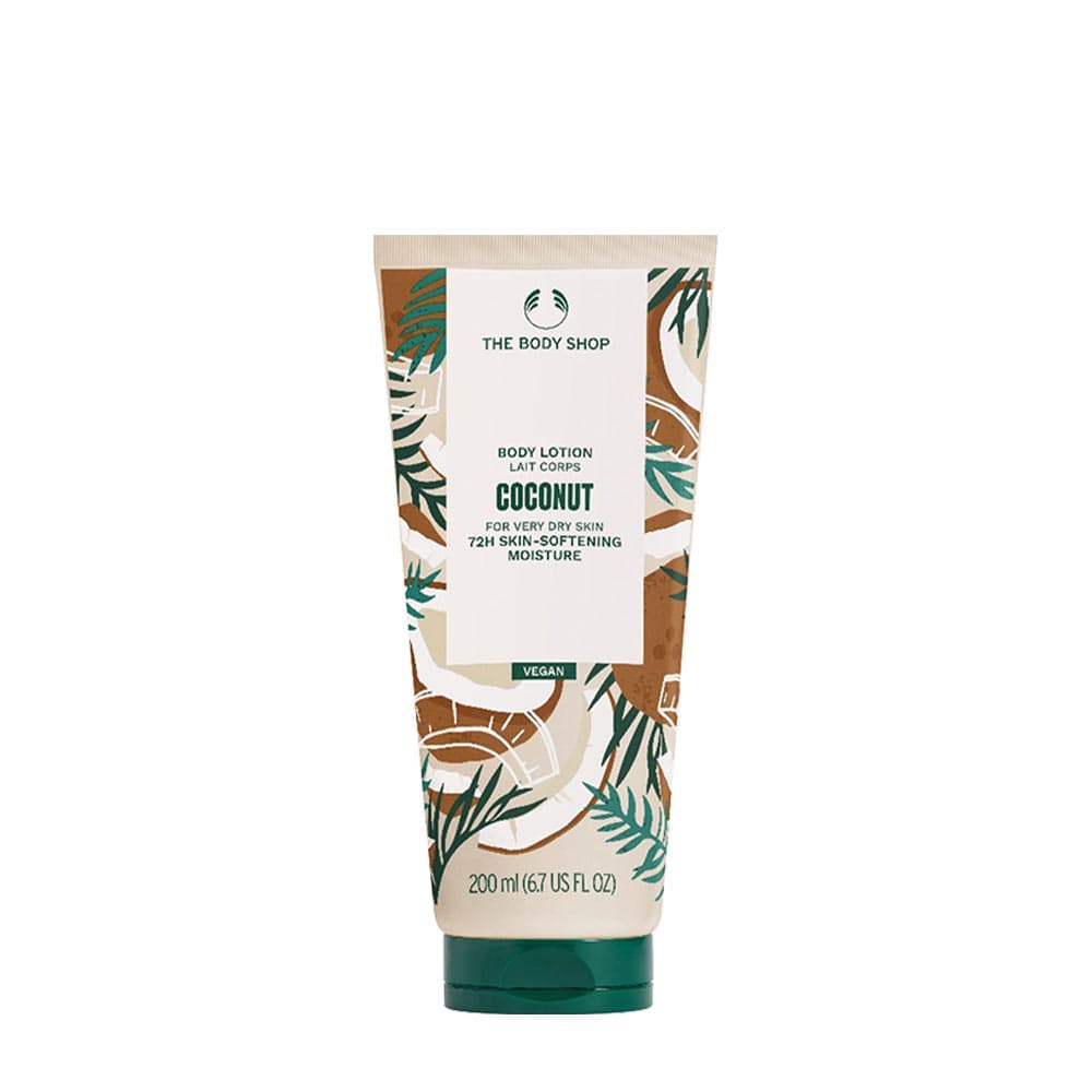The Body Shop - Coconut Body Lotion - 200ml – The Body Shop förpackning