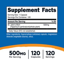 Nutricost - St. John'S Wort - 120 Caps