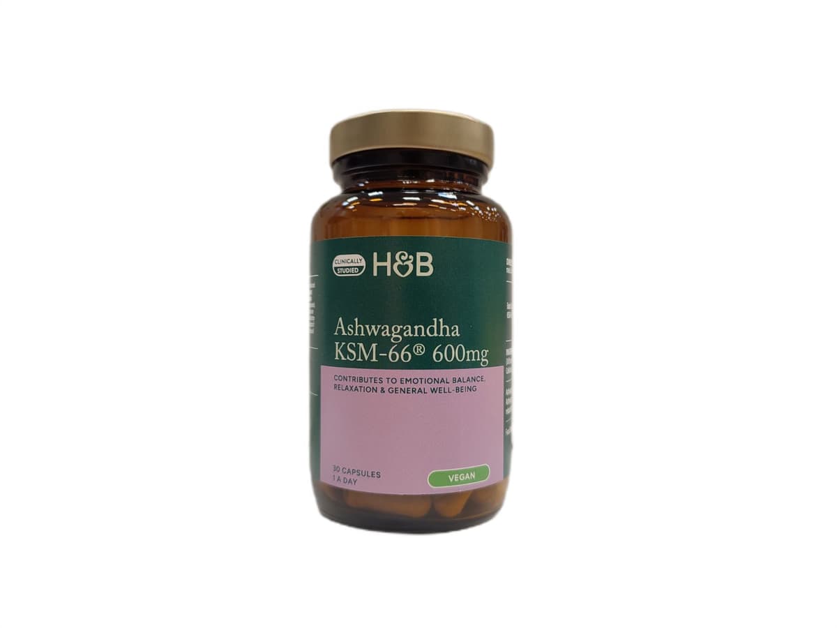 Holland & Barrett - Ashwagandha KSM-66 - 30 Caps
