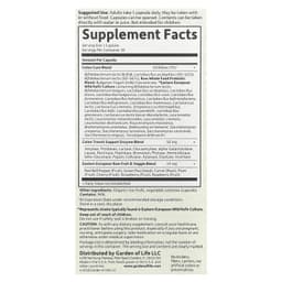 Garden Of Life - Raw Probiotics Colon Care - 30 Caps
