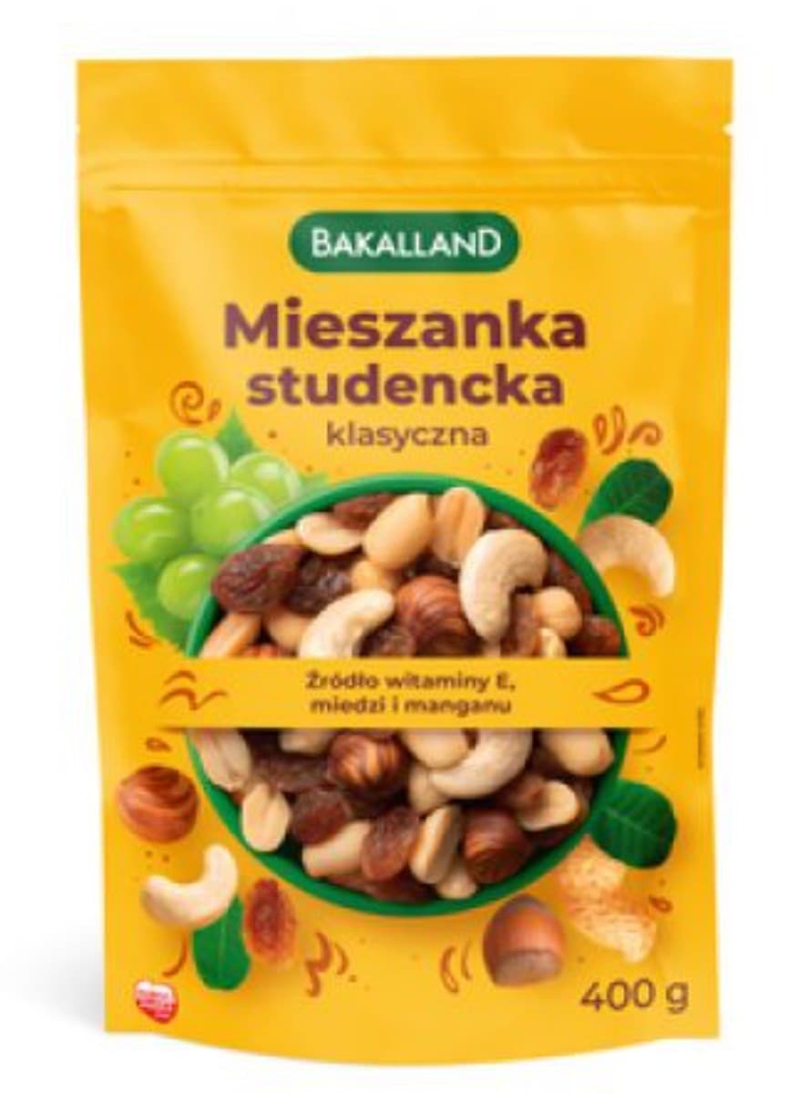 Bakalland - Student Mix - 400g – Bakalland förpackning