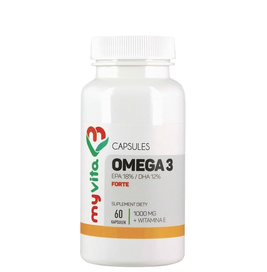 MyVita - Omega-3 Forte 1000mg – MyVita förpackning