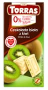 Torras - White Chocolate with Kiwi - 75g