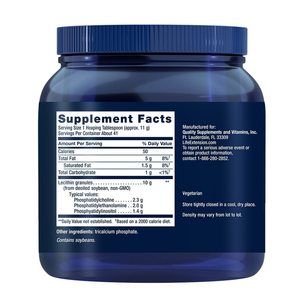 Life Extension - Lecithin - 454g