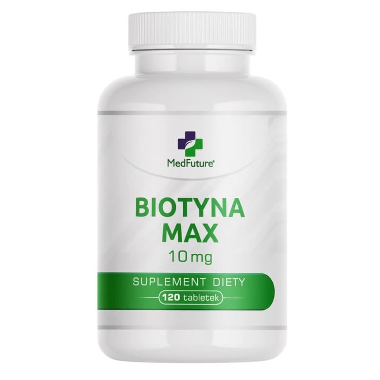 MedFuture - Biotin Max - 120 Tablets – MedFuture förpackning