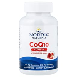 Nordic Naturals - CoQ10 Gummies, 100mg Strawberry - 60 Gummies