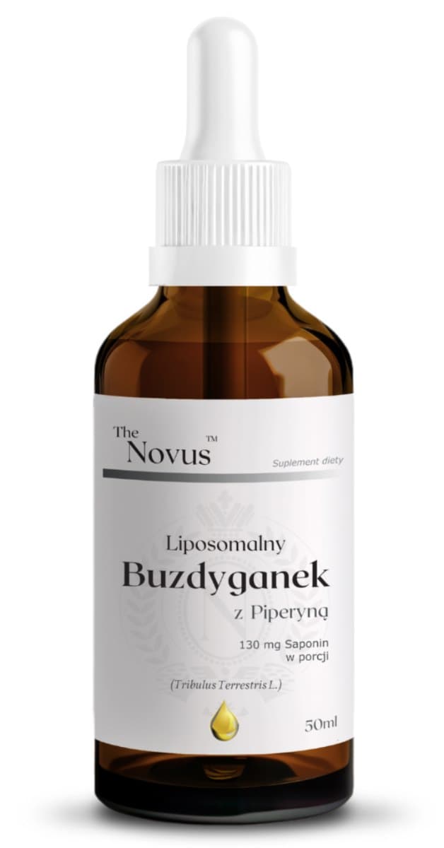 The Novus - Liposomal Tribulus Terrestris with Black Pepper – The Novus förpackning