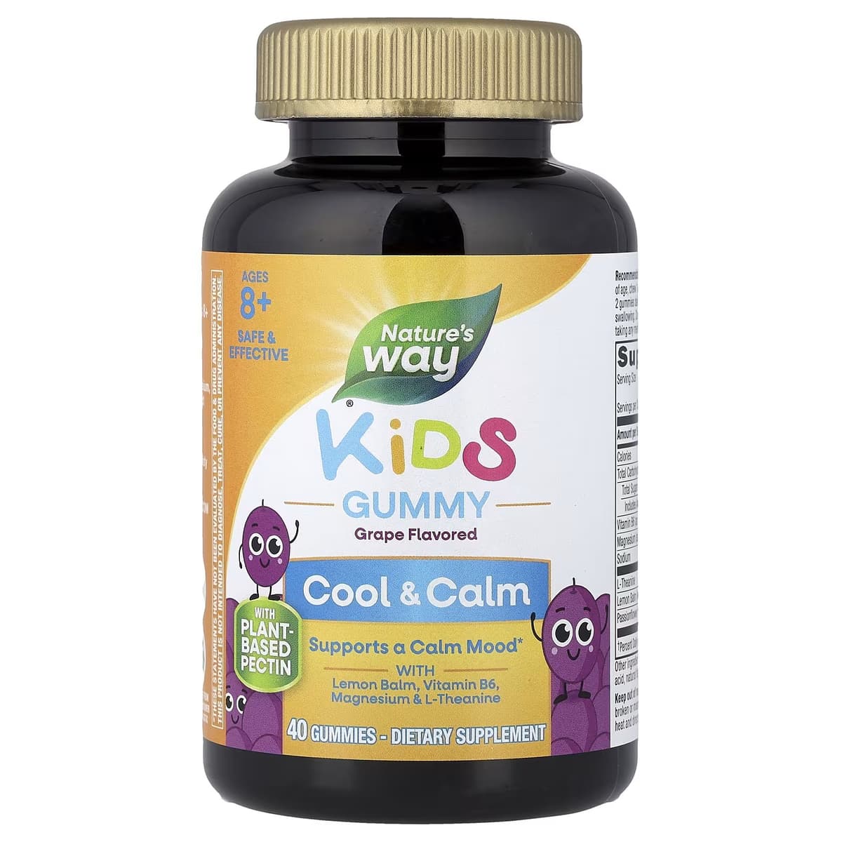 Nature'S Way - Kids Cool, Calm & Collected - 40 Gummies