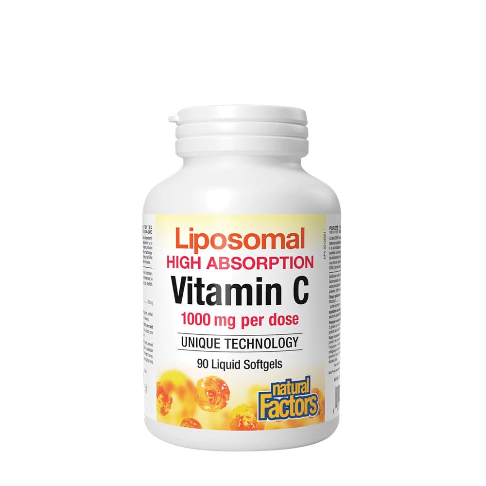 Natural Factors - Liposomal Vitamin C - 90 Liquid Sgels