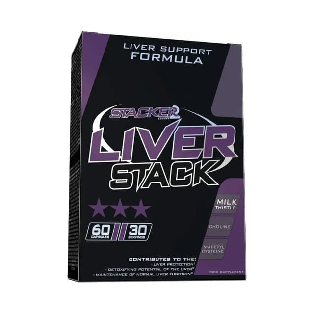 Stacker2 - Liver Stack - Unflavoured - 60 capsules / 30 servings – Stacker2