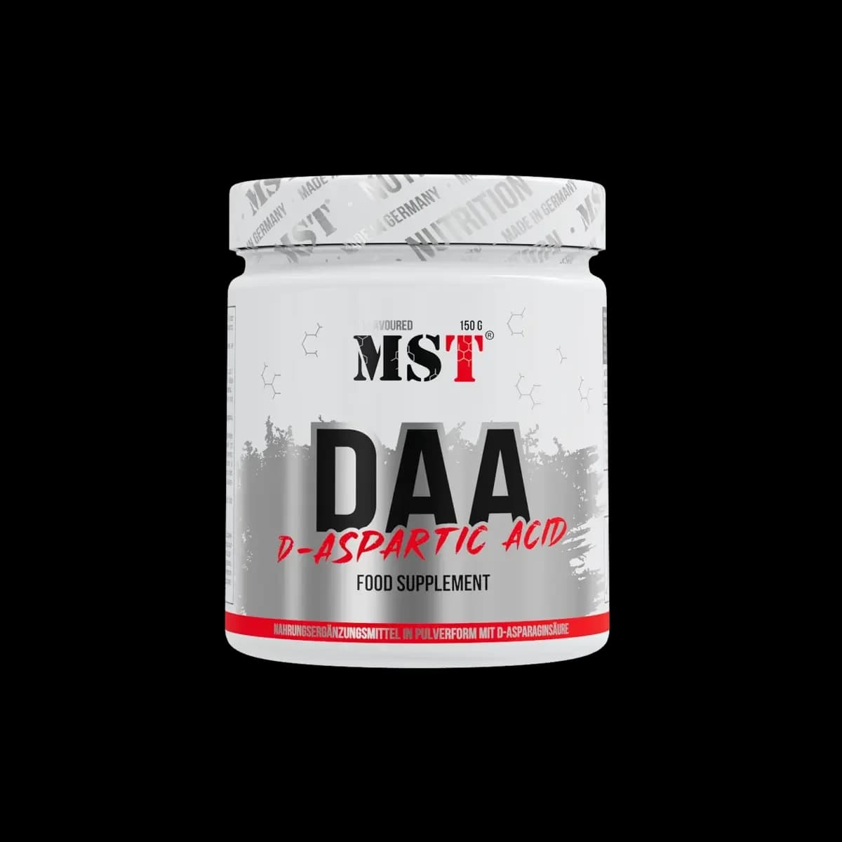 MST - DAA D-asparaginsyra - 150 g – MST förpackning