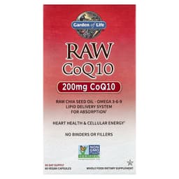 Garden Of Life - Raw CoQ10 - 60 Vcaps