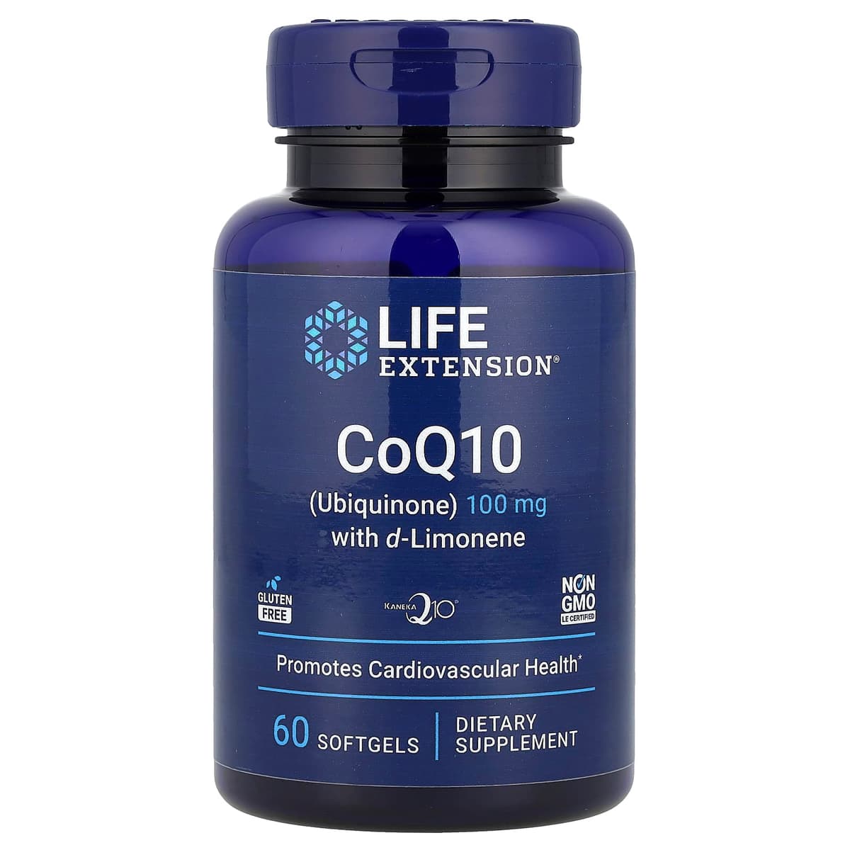 Life Extension - CoQ10 Ubiquinoni D-Limoneeni kanssa 100 mg - 60 kapselia