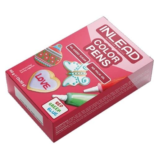 Inlead - Farvepenne - 3 stk., 60 g (3 × 20 g) – Inlead