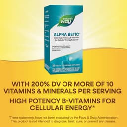 Nature'S Way - Alpha Betic - 30 Tabs