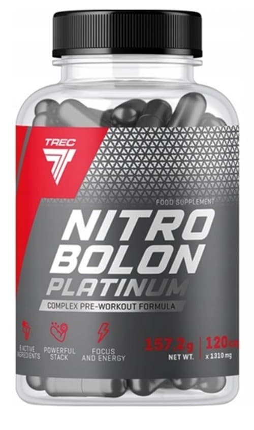 Trec - Nitrobolon Platinum - 120 Caps – Trec förpackning