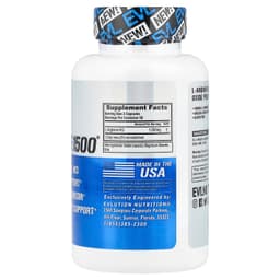 EVLution Nutrition - L-Arginine 1500 - 100 Caps