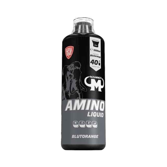 Mammut - Flytande aminosyror - Blodapelsin, 1000 ml – Mammut
