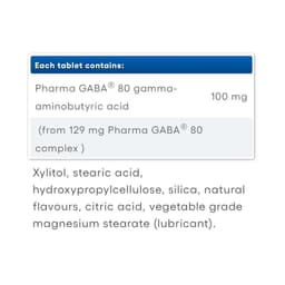 Natural Factors - Stress-Relax GABA - 60 Gummies Tabs