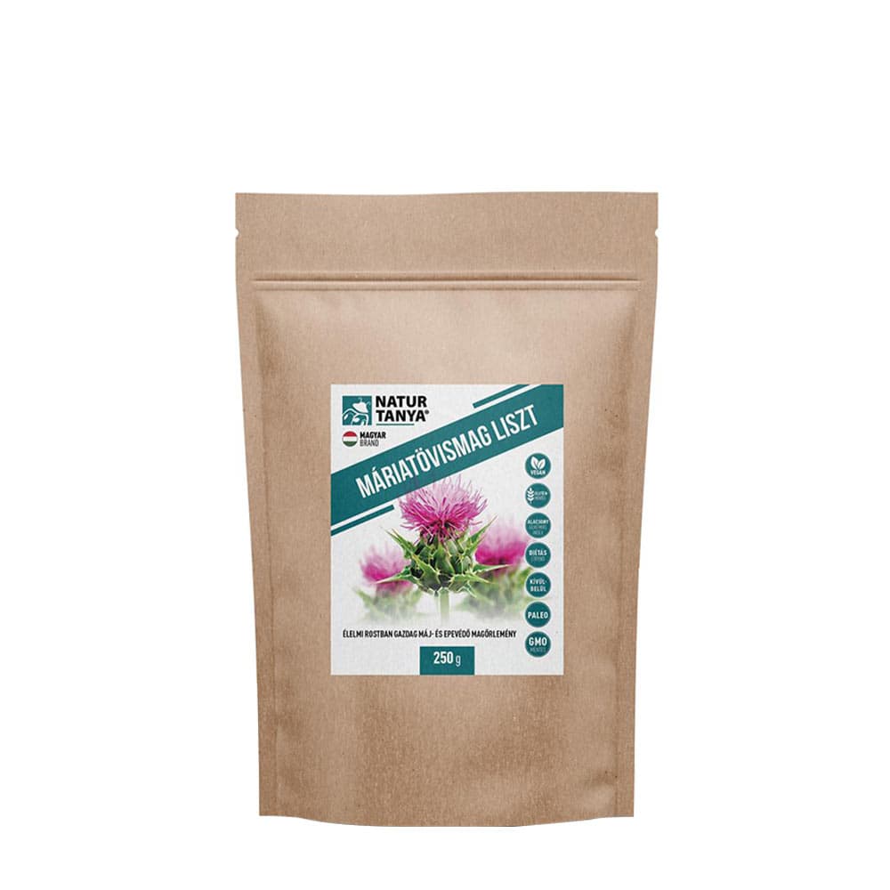 Natur Tanya - Milk Thistle Seed Flour - 250g – Natur Tanya förpackning