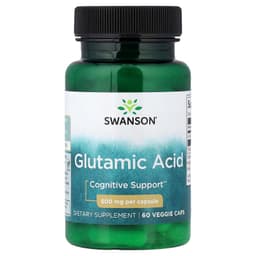 Swanson - Glutamic Acid - 60 Veggie Caps
