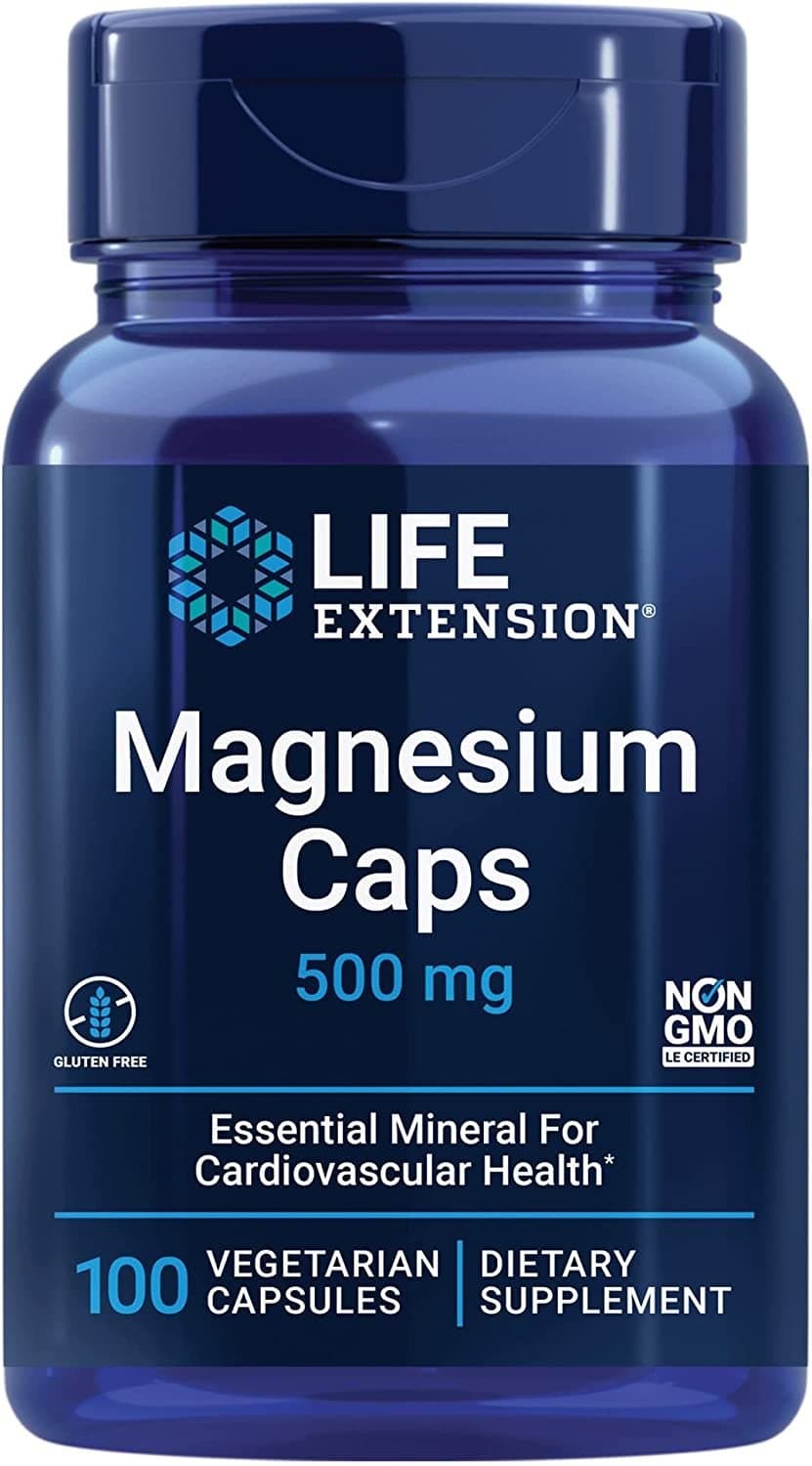 Life Extension - Magnesium Caps – Life Extension förpackning