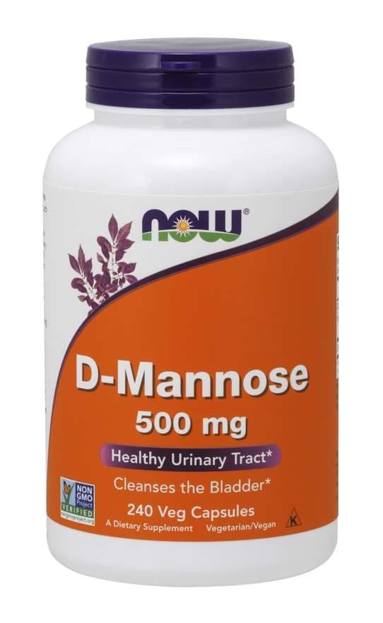 NOW Foods - D-Mannose - Urinary Tract Support - 240 Vcaps