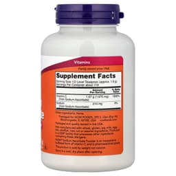 NOW Foods - Buffered Sodium Ascorbate - 227g