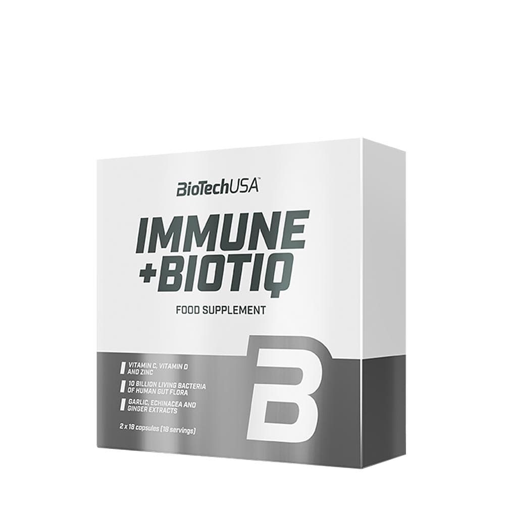 Biotechusa - Immune +Biotiq - 2 x 18 Caps (36 Caps Total)