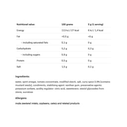 Allnutrition - Curry Sauce - 410g
