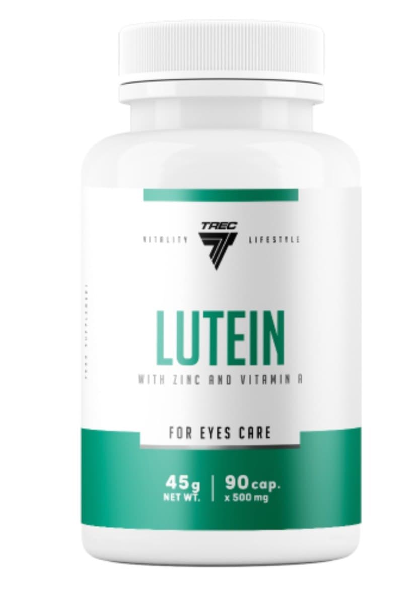 Trec - Lutein - 90 Caps x 500mg – Trec förpackning