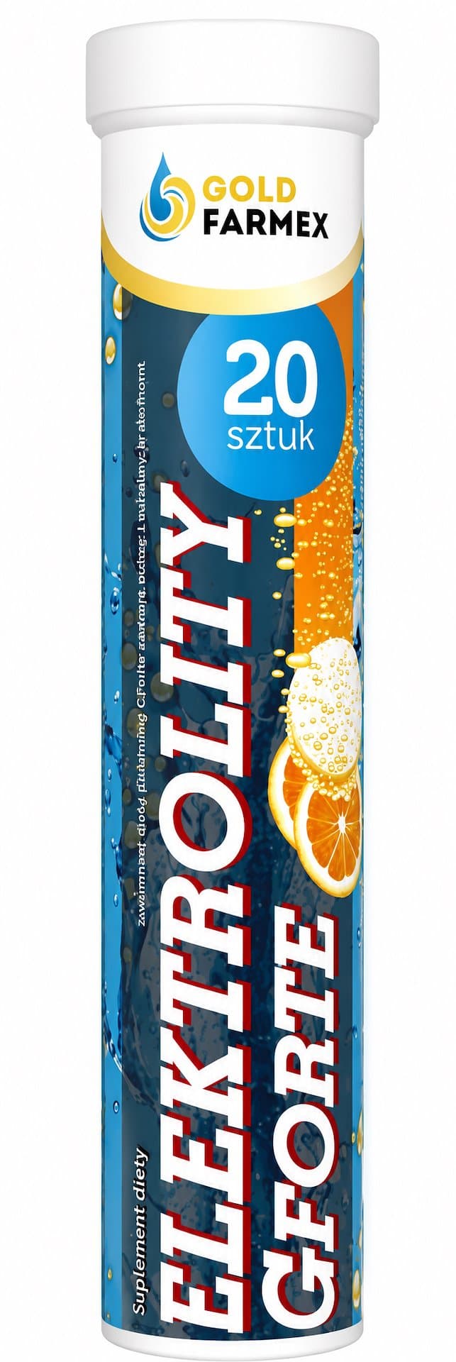 GOLD FARMEX - Electrolytes Gforte - 20 Tabs