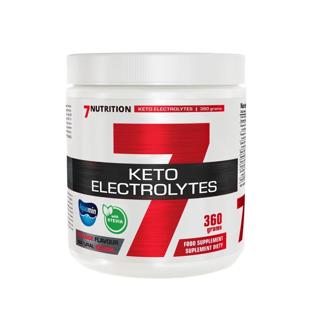 7Nutrition - KETO Electrolytes - 360g – 7 Nutrition förpackning