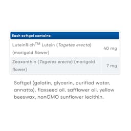 Natural Factors - Lutein 40mg With Zeaxanthin