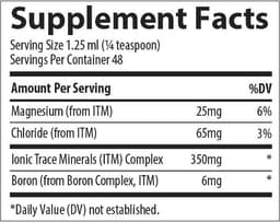 Trace Minerals - Ionic Boron - 59ml