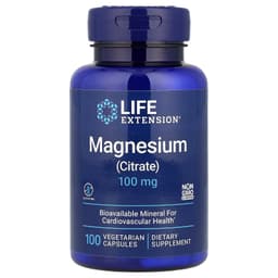 Life Extension - Magnesiumcitrat - 100 Kapsler