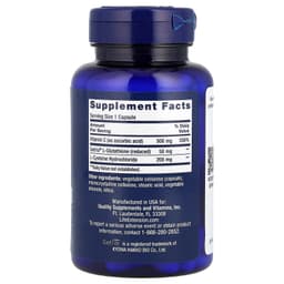 Life Extension - Glutathione, Cysteine & C - 100 Caps