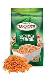 Targroch Soczewica czerwona 500g – Targroch förpackning