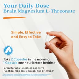 Doctor's Best - Brain Magnesium - 90 Vcaps